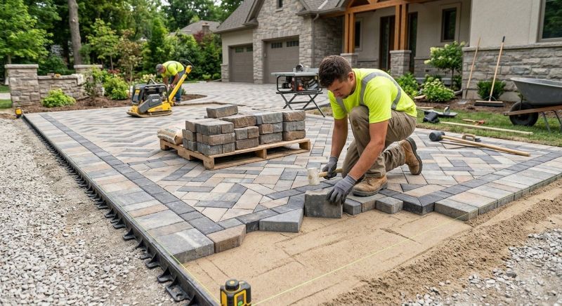 Driveway Pavers Installation Service