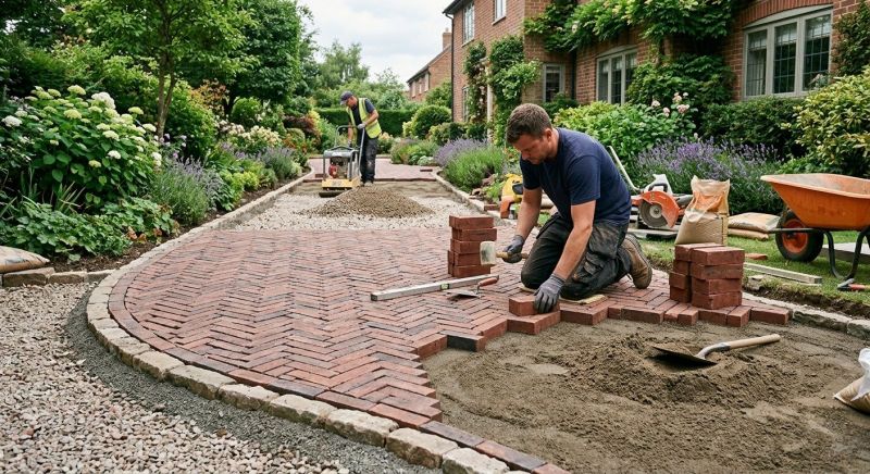 Brick Landscaping Installation in Fairfield County, CT