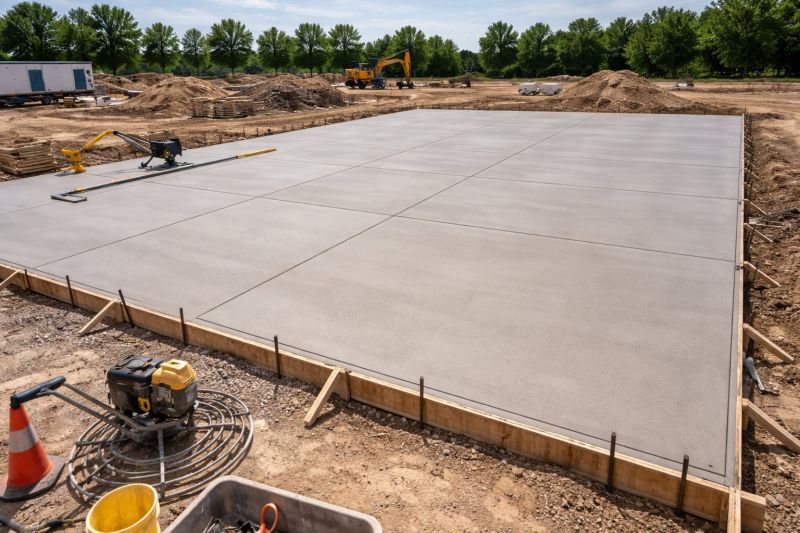 Commercial Slab Construction in Manassas, VA