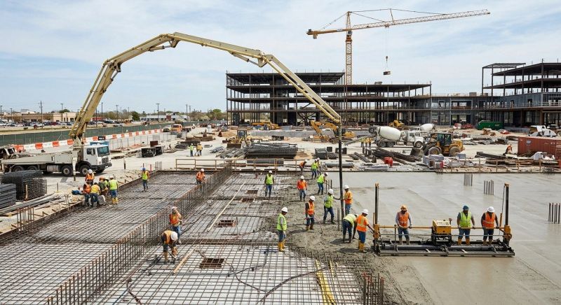 Commercial Slab Installation in Jupiter, FL